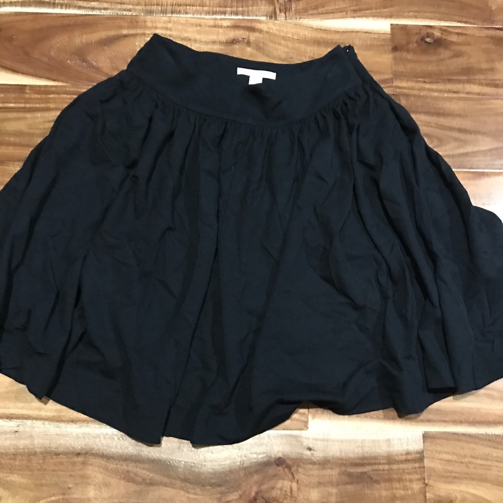 Banana Republic black Circle Skirt